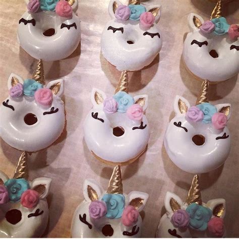 Unicorn Donuts Cute Christmas Cookies Unicorn Donuts Donut Decorations