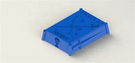 Archivo STL Caja para mazo de Truco Modelo de impresión 3D para