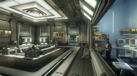 ArtStation - Star Citizen - Arcorp Area 18, Clement Dieu | Star citizen ...