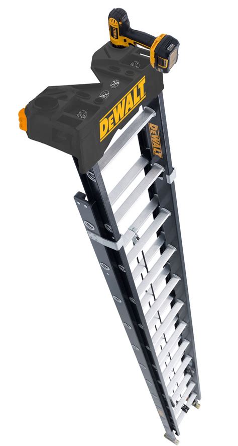 Dewalt 24 Ft Fiberglass Extension Ladder 300 Lb Load Capacity 516 Lb