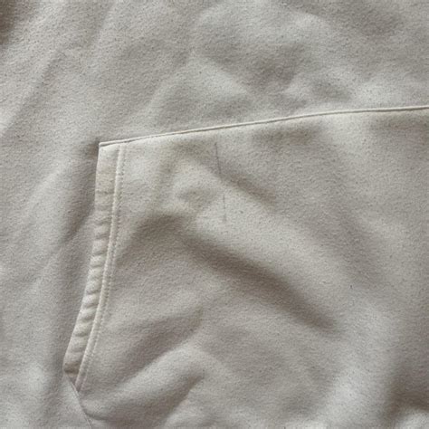 Xl White Hoodie Forever 21 Mens Small Stain Heavy Depop
