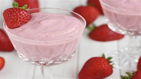 Sorbet Aux Fraises Sans Cuisson