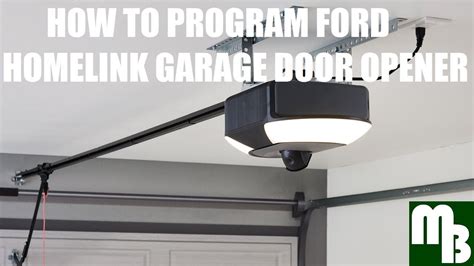 How To Program Ford Homelink Garage Door Opener Quick And Easy 2021 2022 Mach E And F150 Lighting