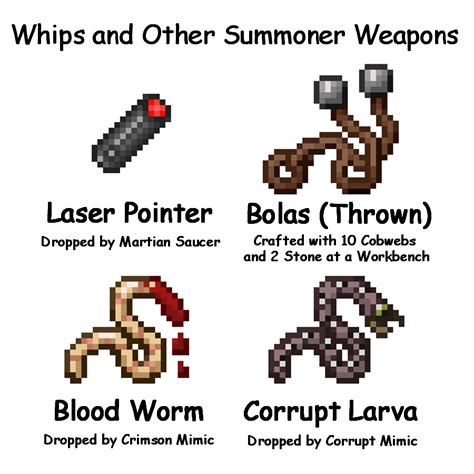 More Summoner Weapons R Terraria