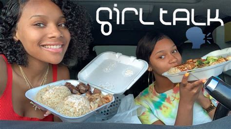 Girl Talk Mukbang With My Bestfriend Youtube