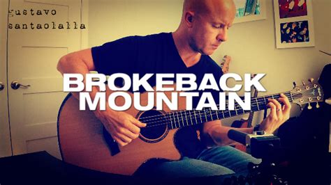 Gustavo Santaolalla: Brokeback Mountain Suite | fingerstyle guitar + TAB