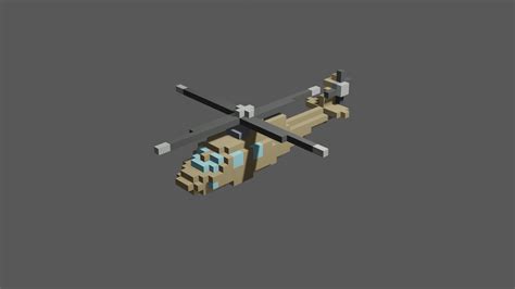 Voxel Warplanes And Helicopters By Nulllgames