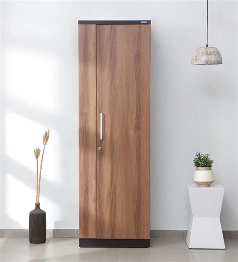 Buy Kosmo Ken Door Wardrobe In Walnut Natural Wenge Finish At