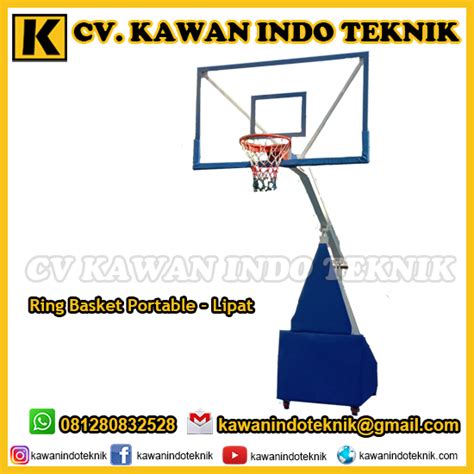 Ring Basket Portable Dapat Dilipat Hidrolik Manual Cv Kawan Indo Teknik