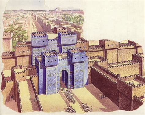 The Ishtar Gate of Babylon stock image | Look and Learn