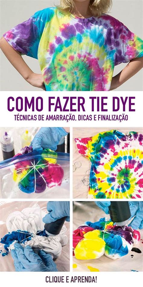 Como Fazer Tie Dye Gua Sanit Ria Tintas E Corantes T Cnicas