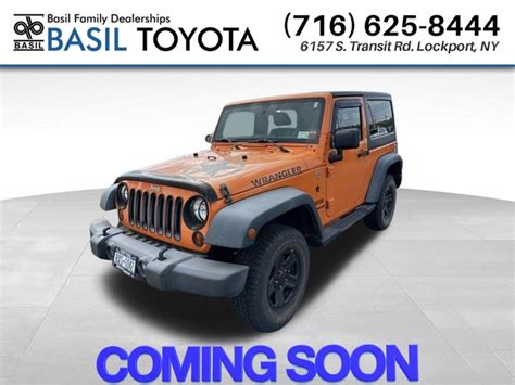 Pre Owned 2012 Jeep Wrangler Sport 2d Sport Utility In Orchard Park 109412a Robert Basil