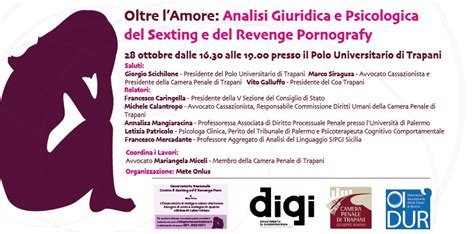 Sexting E Revenge Porn Un Convegno Al Polo Universitario Di Trapani Trapanisi It