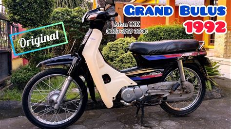 ORIGINAL HONDA ASTREA GRAND BULUS 1992 NORMAL SEMUA SIAP PAKAI YouTube