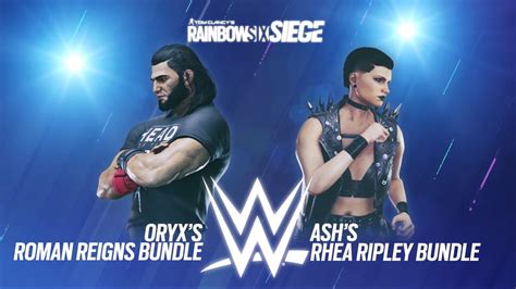 Rainbow Six Siege gets new WWE bundles for Ash and Oryx - GameRiv