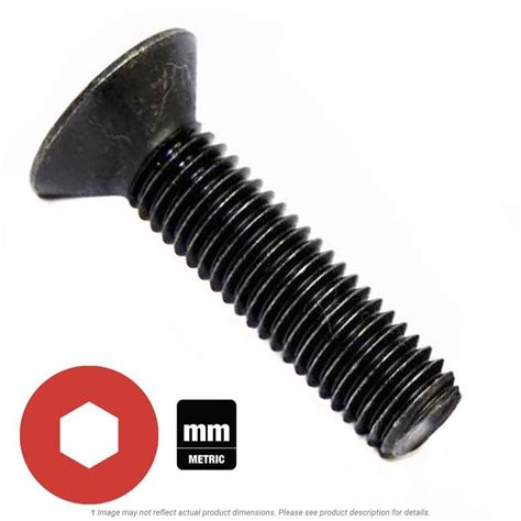 M X Mm Flat Head Socket Cap Screw K L Jack