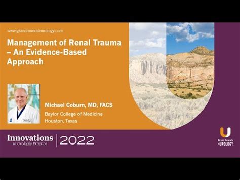 Management Of Renal Trauma An Evidence Based Approach Youtube