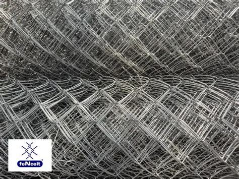 Mild Steel Galvanized Chain Link Fencing Mesh Size 2 X 2 Inch Wire Diameter 25mm At Rs 80