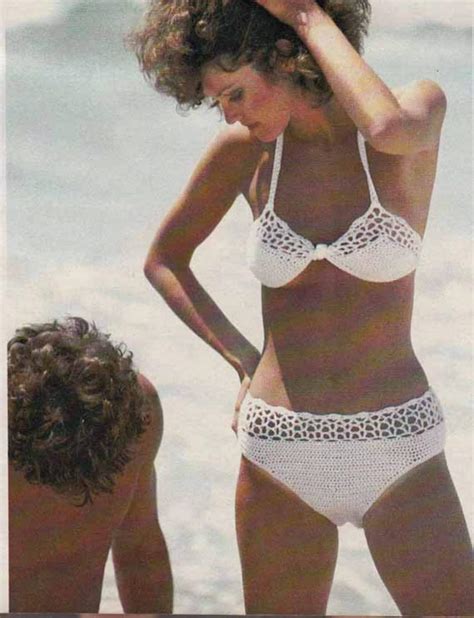 Vintage 70 S Crochet BIKINI PDF Pattern Swim Suit Etsy