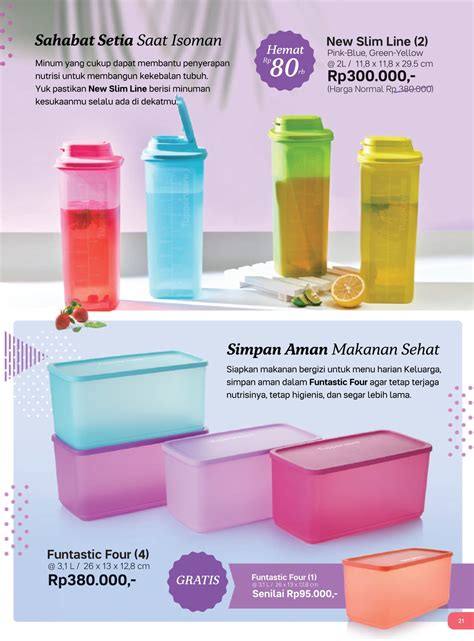 Katalog Tupperware Agustus 2021 Lengkap Brosur Promo Bulan Ini Terbaru