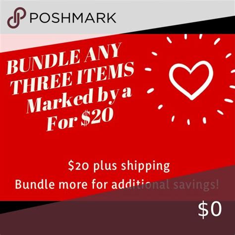 ️ Bundle 3 Items Marked By A ️ For 20 Bundles Marked I Can