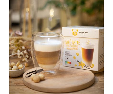 Le Caf Latte Saveur Vanille Macadamia Dolce Gusto X Columbus