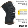 Lightweight Knee Pad Sleeves L Xl Klein Tools For