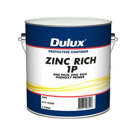 Dulux Protective Coatings Zinc Rich 1P 4L - Inspirations Paint