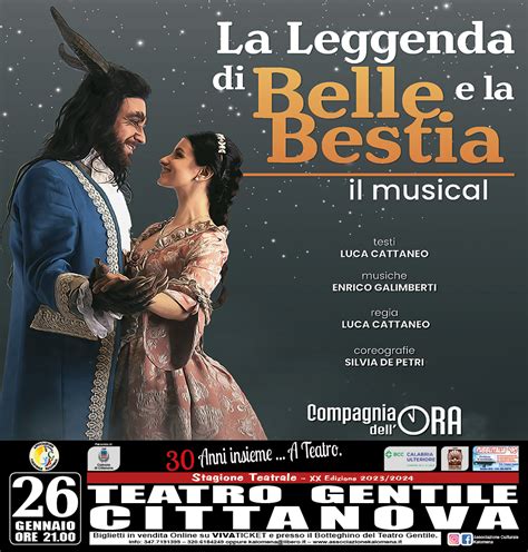 Cittanova Teatro Gentile La Leggenda Di Belle E La Bestia Il Musical