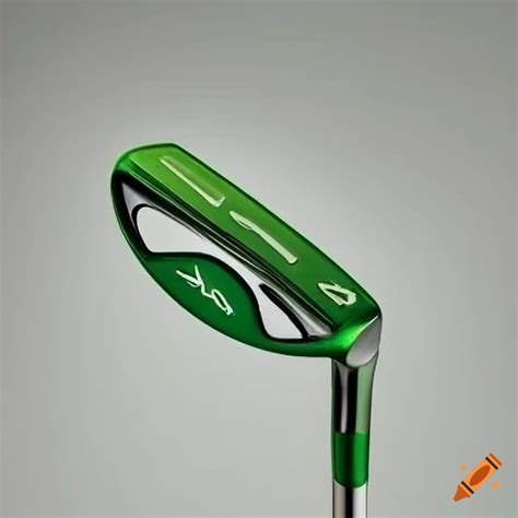 Golf Putter On A Green