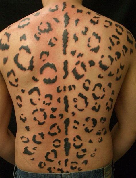 Cheetah Print Tattoos For Men