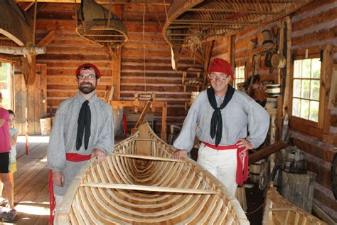 Building A Birch Bark Canoe Sharing Horizons