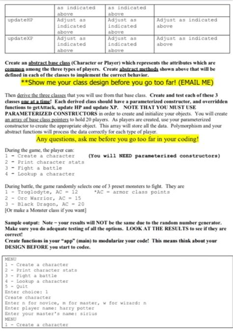 Solved Skill Set Using Abstract Base Classes Polymorphism Chegg