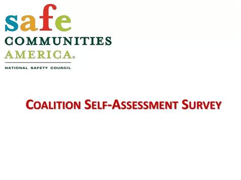 Ppt Coalition Self Assessment Survey Powerpoint Presentation Free