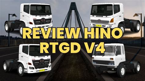 REVIEW MOD HINO RTGD V4 Euro Truck Simulator 2 YouTube