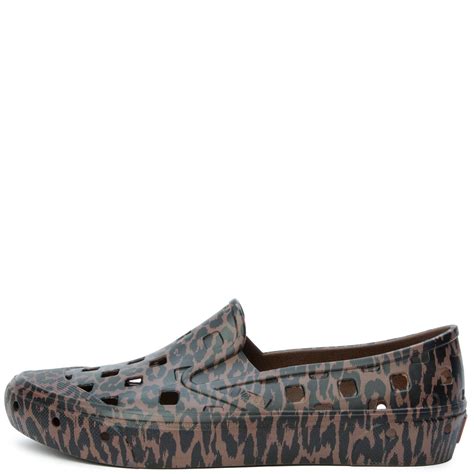 VANS Leopard Slip-On TRK VN0A5HF8BRO - Shiekh