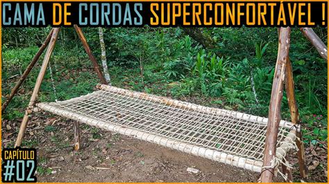 Cama do Abrigo de Sobrevivência e BushCraft Cap 02 YouTube