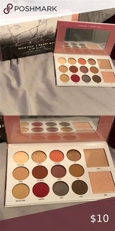 Morphe X Manny Mua Glam Palette Morphe Eyeshadow Makeup Eyeshadow