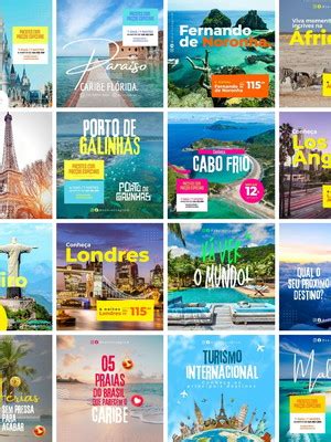 51 Artes Para Guia De Turismo Templates Editaveis No Canva Compre