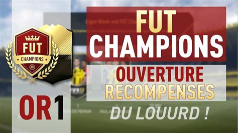 Mes R Compenses Fut Champions Or Boost En Pack Youtube