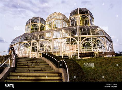 Estufa Do Jardim Nico De Curitiba Pr Stock Photo Alamy