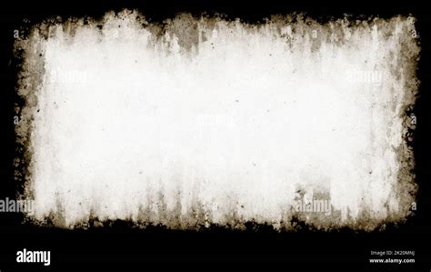 Grunge Empty Burnt Edges Background Frame With Vignette Border Dirty