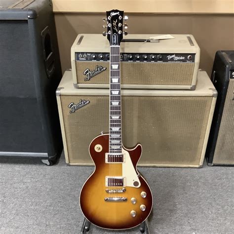 Brand New Gibson Les Paul Standard 60 S Figured Top Iced Tea Burst