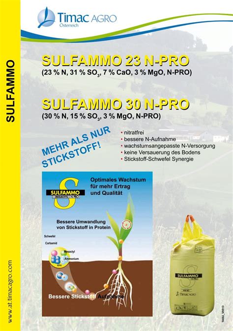 Sulfammo 23 N Pro Timac Agro