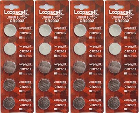 Buy Loopacell Cr V Lithium Coin Battery Pack High Capacity