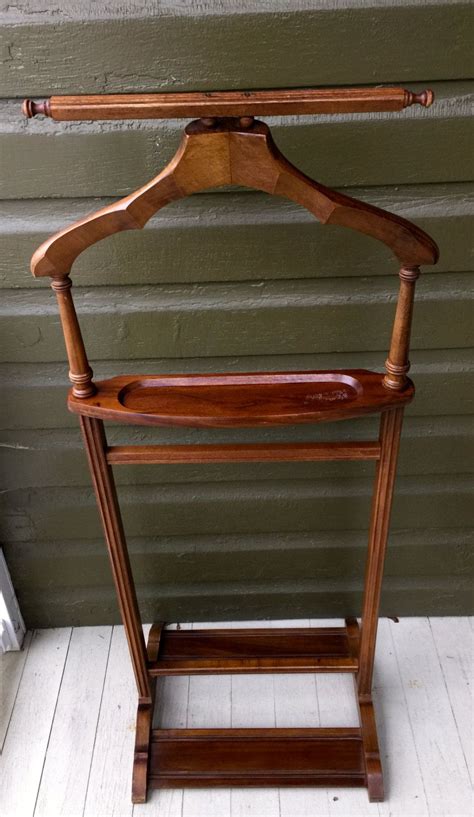 Vintage Mens Valet Butler Stand Mid Century Valet Suit Stand Etsy