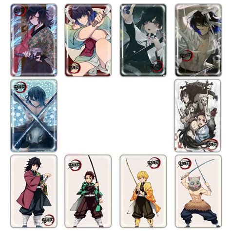 Demon Slayer Kimetsu No Yaiba Sticker 100pcs Different Style Anime Stickers Bus Id Waterproof