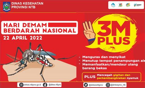 Cegah Demam Berdarah Dengan 3M Plus DINAS KESEHATAN PROVINSI NTB