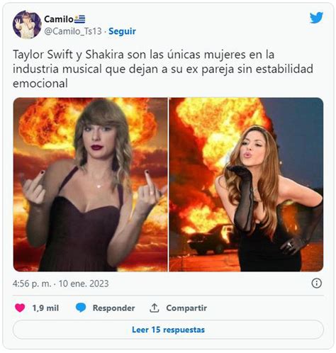 Shakira Y Bizarrap Music Sessions 53 Los Mejores Memes Tras La Nueva