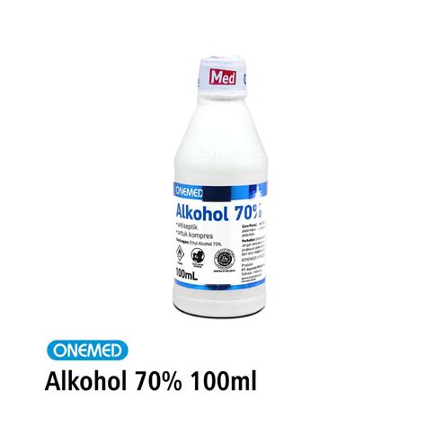 Jual OneMed Alkohol 70 Persen 100 Ml Shopee Indonesia